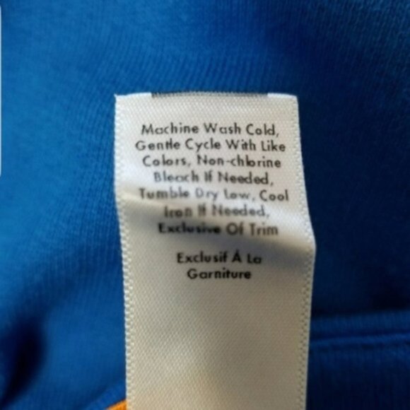 Lucy Blue Sweatshirt Size Small Front Pocket Excellent Condition Cozy - Picture 4 of 8